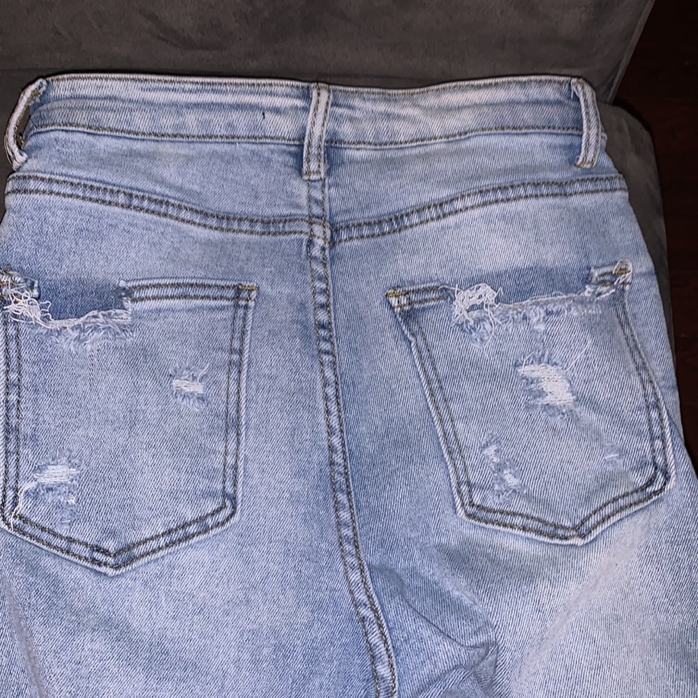 Women’s Blue B Collection Ripped Jeans - Picture 8 of 8